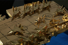 辽宁舰舰载预警机模型现身